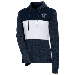 Dallas Cowboys Antigua Women's Wicket Pullover Hoodie - Navy Hoodies