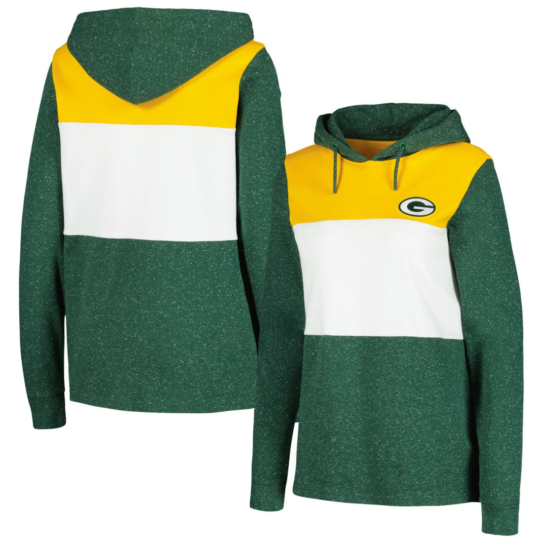 Green Bay Packers Antigua Women's Wicket Pullover Hoodie - Green Hoodies