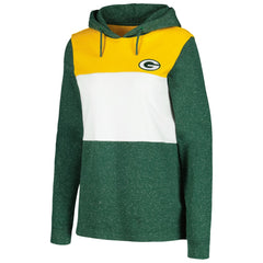 Green Bay Packers Antigua Women's Wicket Pullover Hoodie - Green Hoodies