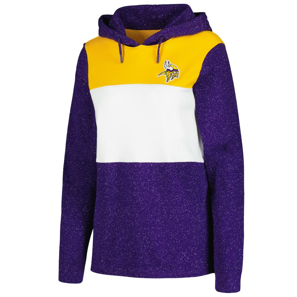 Minnesota Vikings Antigua Women's Wicket Pullover Hoodie - Purple Hoodies