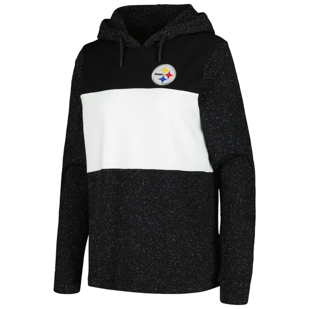 Pittsburgh Steelers Antigua Women's Wicket Pullover Hoodie - Black Hoodies