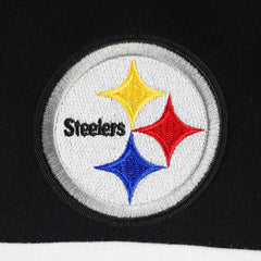 Pittsburgh Steelers Antigua Women's Wicket Pullover Hoodie - Black Hoodies
