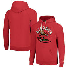 Atlanta Falcons Homage Unisex NFL x Guy Fieri’s Flavortown Tri-Blend Pullover Hoodie - Red Hoodies