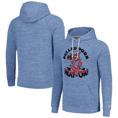Carolina Panthers Homage Unisex NFL x Guy Fieri’s Flavortown Tri-Blend Pullover Hoodie - Light Blue Hoodies