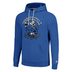 Dallas Cowboys Homage Unisex NFL x Guy Fieri’s Flavortown Tri-Blend Pullover Hoodie - Royal Hoodies