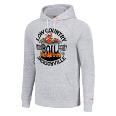 Jacksonville Jaguars Homage Unisex NFL x Guy Fieri’s Flavortown Tri-Blend Pullover Hoodie - Ash Hoodies