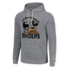 Las Vegas Raiders Homage Unisex NFL x Guy Fieri’s Flavortown Tri-Blend Pullover Hoodie - Gray Hoodies