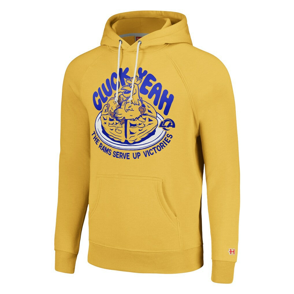 Los Angeles Rams Homage Unisex NFL x Guy Fieri’s Flavortown Tri-Blend Pullover Hoodie - Gold Hoodies