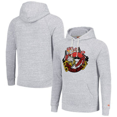 San Francisco 49ers Homage Unisex NFL x Guy Fieri’s Flavortown Tri-Blend Pullover Hoodie - Ash Hoodies