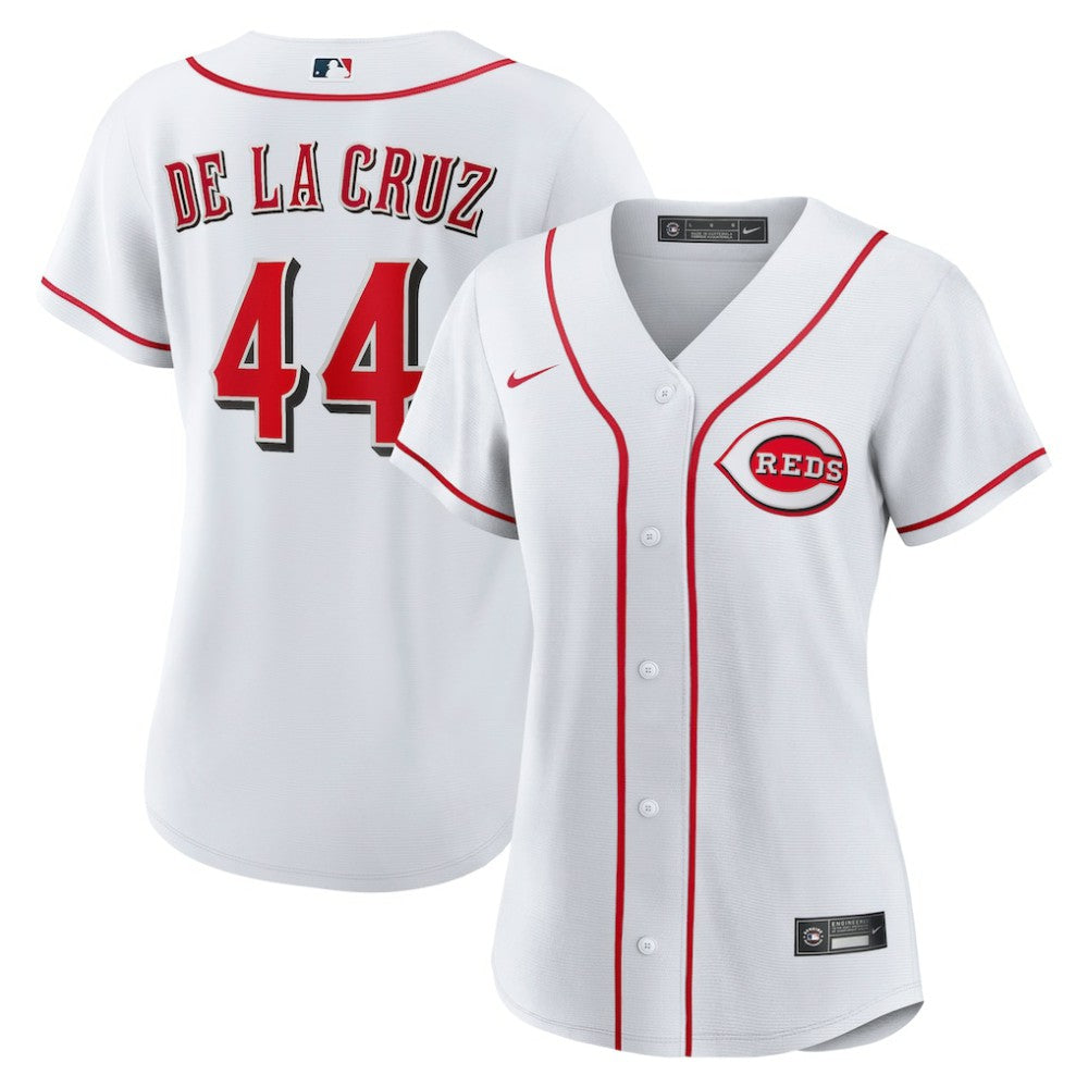 Elly De La Cruz Cincinnati Reds Nike Women's Home Replica Jersey - White Jerseys