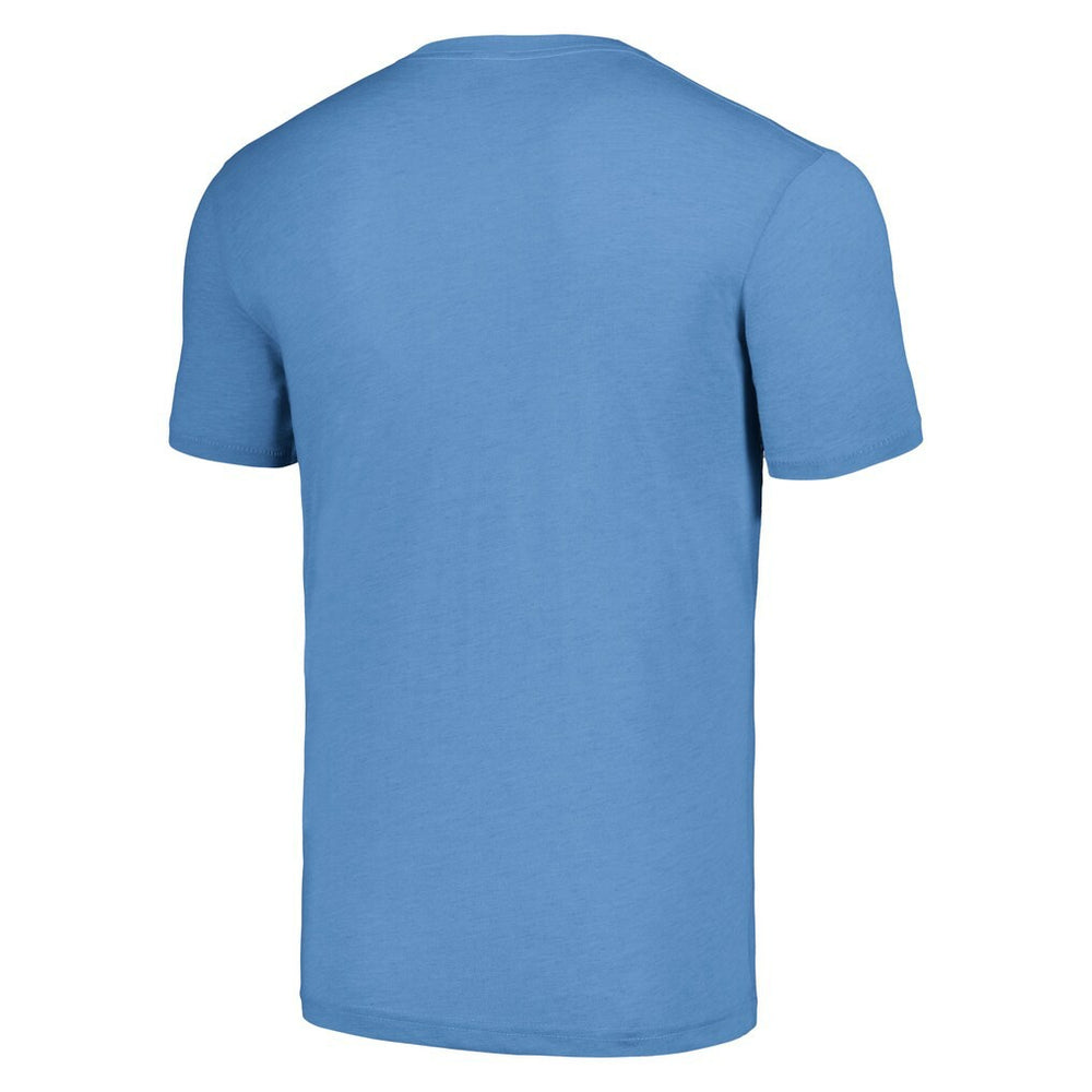 Carolina Panthers Homage Unisex NFL x Guy Fieri’s Flavortown Tri-Blend T-Shirt - Light Blue T-shirts