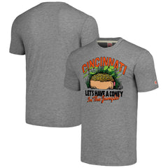Cincinnati Bengals Homage Unisex NFL x Guy Fieri’s Flavortown Tri-Blend T-Shirt - Gray T-shirts