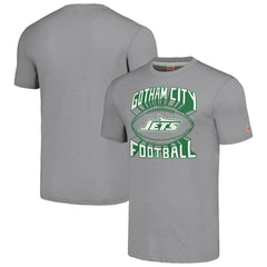 New York Jets Homage Hyper Local Tri-Blend T-Shirt - Gray T-shirts