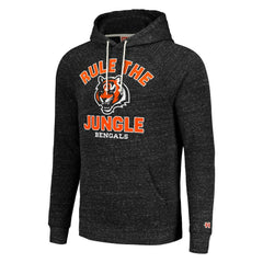 Cincinnati Bengals Homage Unisex Hyperlocal Raglan Pullover Hoodie - Charcoal Hoodies