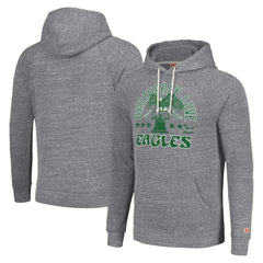 Philadelphia Eagles Homage Unisex Hyperlocal Raglan Pullover Hoodie - Gray Hoodies