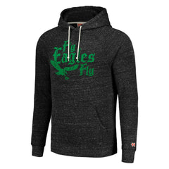 Philadelphia Eagles Homage Unisex Hyperlocal Raglan Pullover Hoodie - Charcoal Hoodies