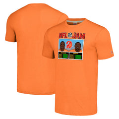 Derrick Brooks & Warren Sapp Tampa Bay Buccaneers Homage Unisex NFL Jam Retired Tri-Blend T-Shirt - Orange T-shirts