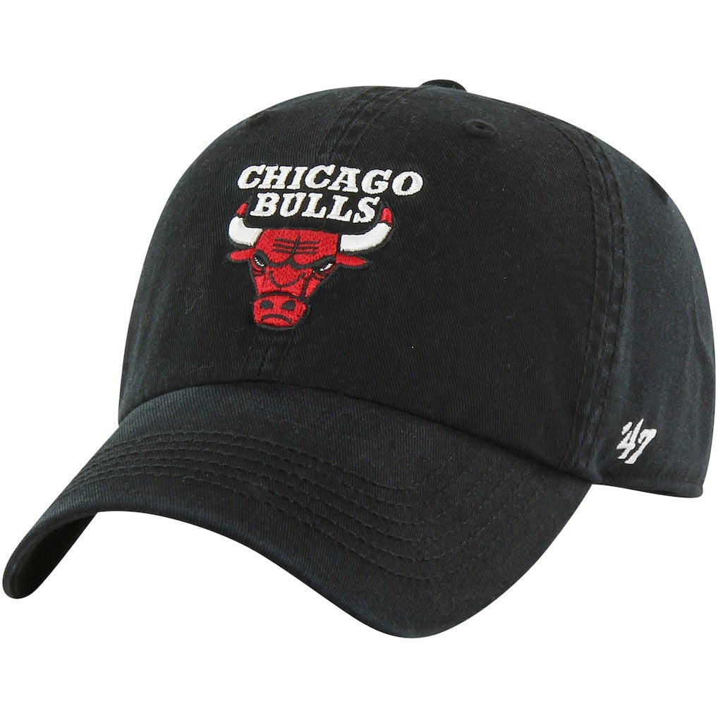 Chicago Bulls '47 Classic Franchise Fitted Hat Black - 47 brand