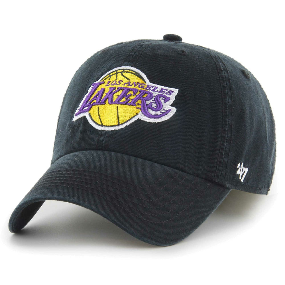 Los Angeles Lakers '47 Classic Franchise Fitted Hat Black - 47 brand outlet