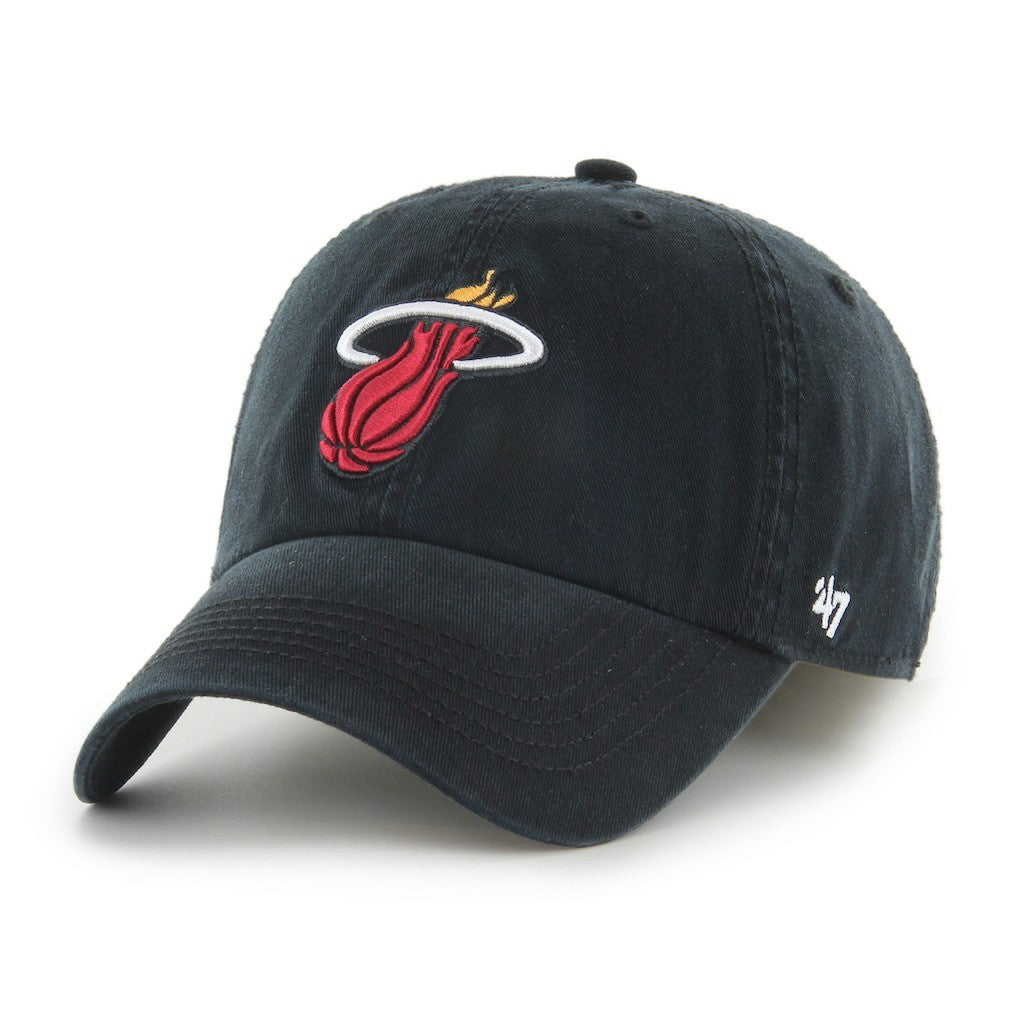 Miami Heat '47 Classic Franchise Fitted Hat Black - 47 brand