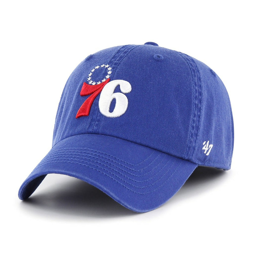 Philadelphia 76ers '47 Classic Franchise Fitted Hat Royal - 47 brand