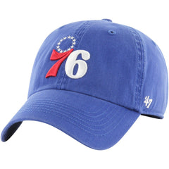 Philadelphia 76ers '47 Alternate Logo Classic Franchise Fitted Hat Royal - 47 brand
