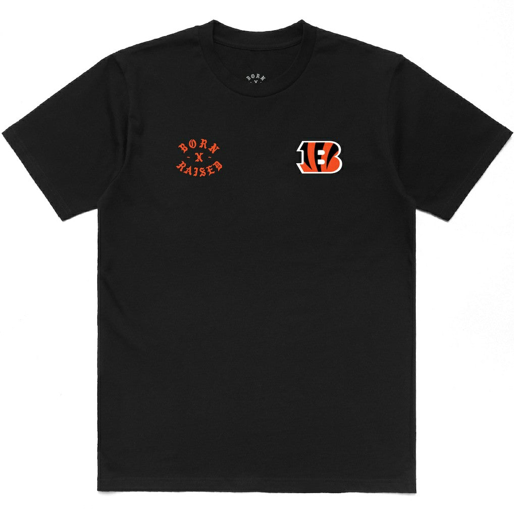 Cincinnati Bengals Born x Raised Unisex T-Shirt - Black T-shirts