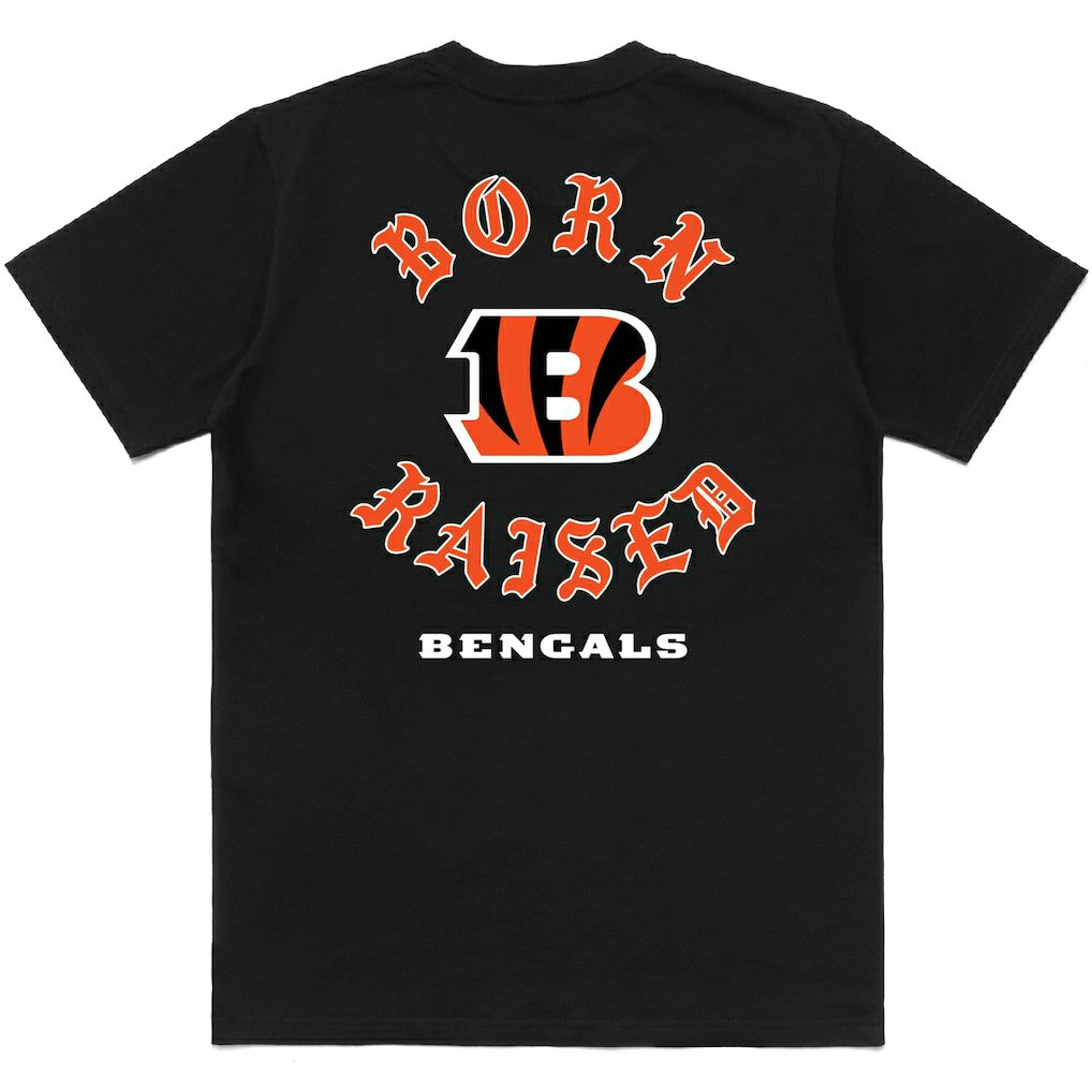 Cincinnati Bengals Born x Raised Unisex T-Shirt - Black T-shirts