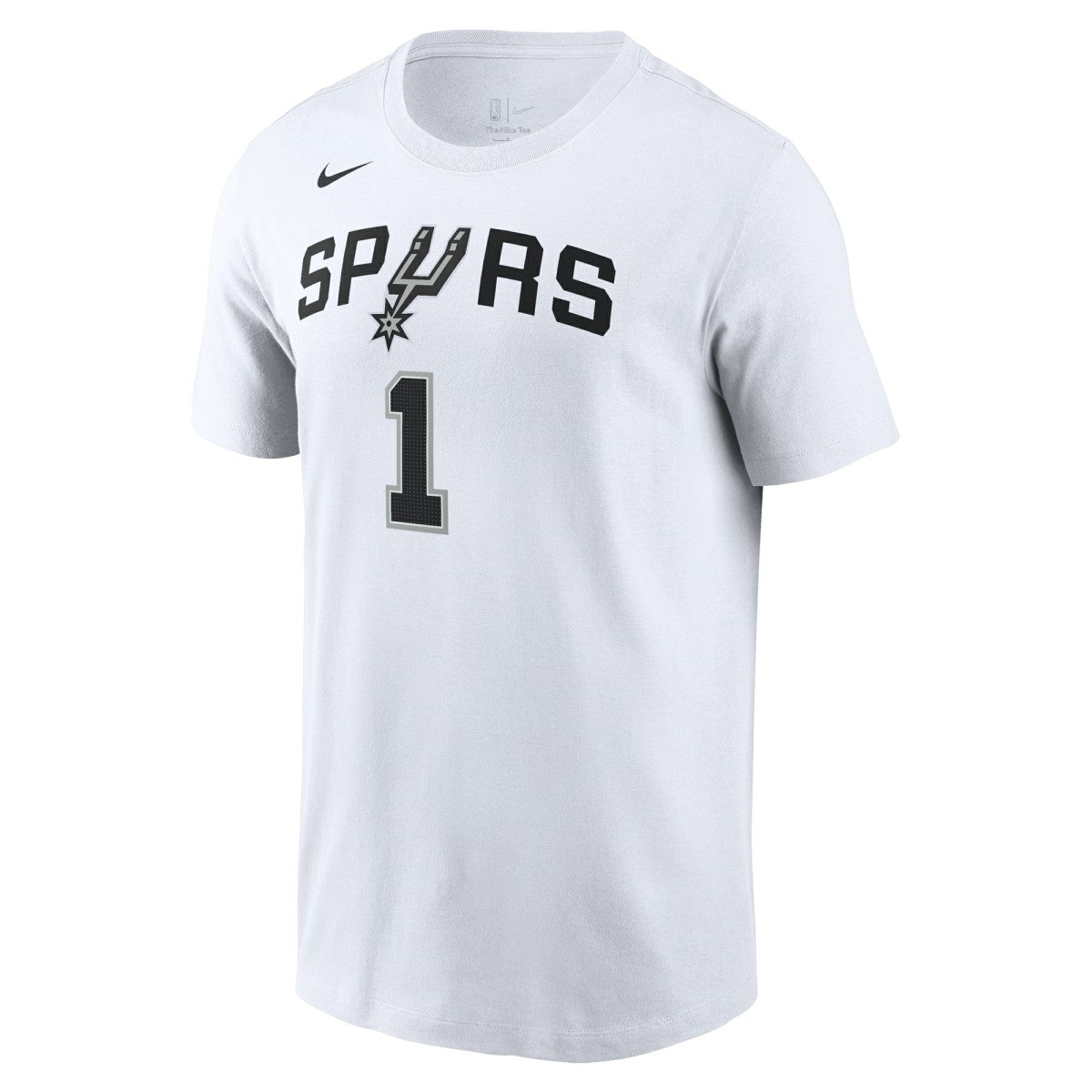 Victor Wembanyama San Antonio Spurs Icon 2022/23 Name & Number T-Shirt White - Nike
