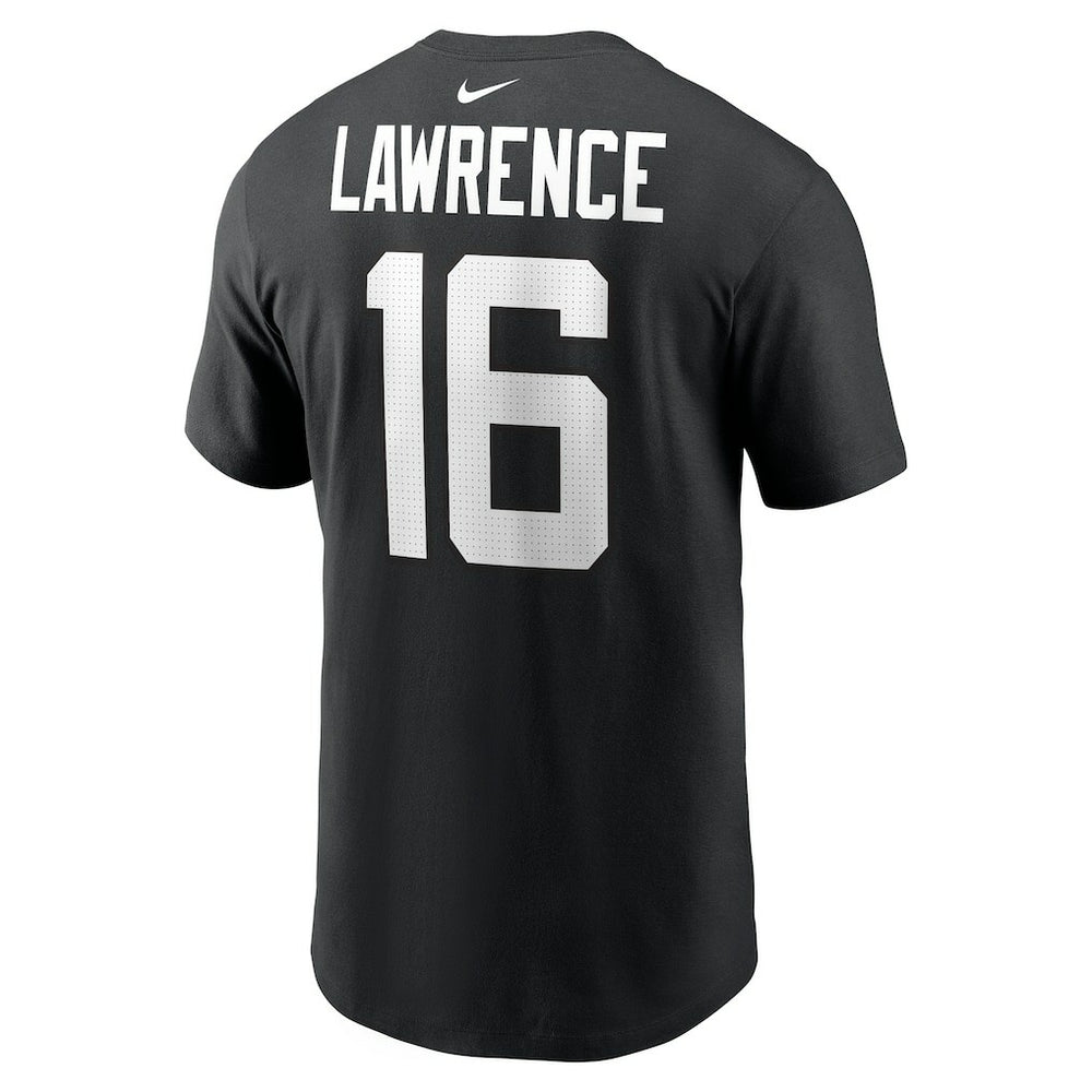 Trevor Lawrence Jacksonville Jaguars Player Name & Number T-Shirt - Black T-shirts