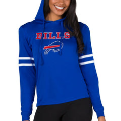 Buffalo Bills Concepts Sport Women's Marathon Lightweight Lounge Pullover Hoodie - Royal Hoodies