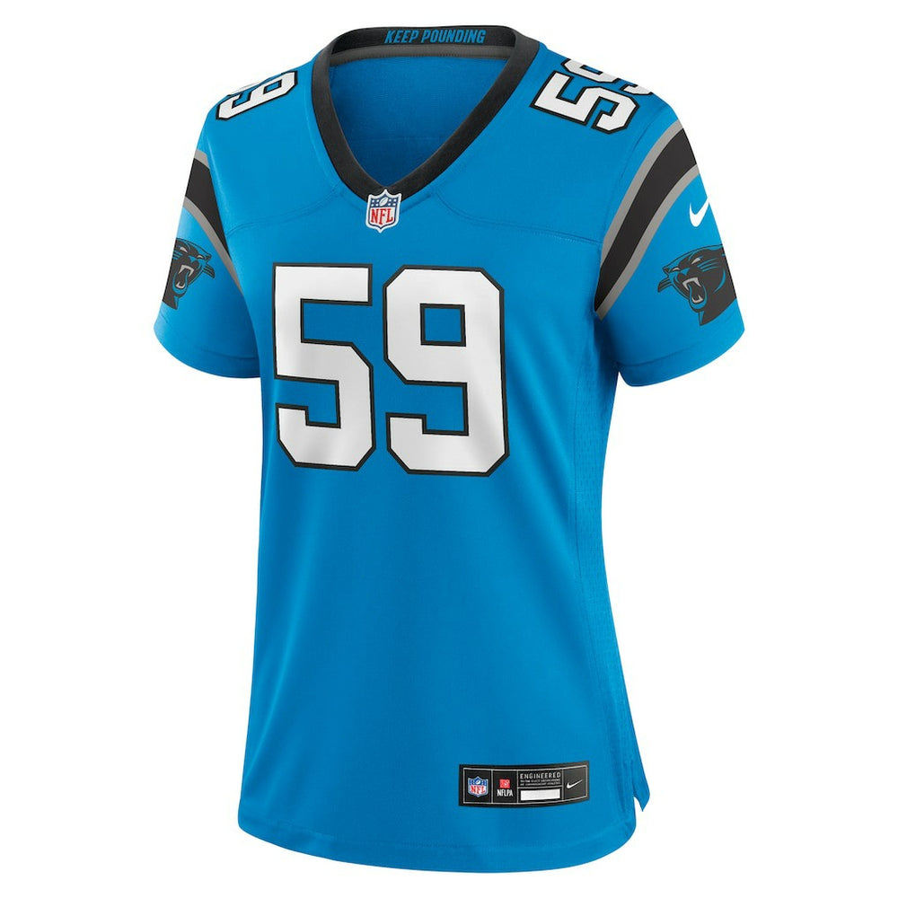 Luke Kuechly Carolina Panthers Women's Retired Player Game Jersey - Blue Jerseys