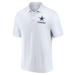 Dallas Cowboys Throwback Polo Combo Set - White