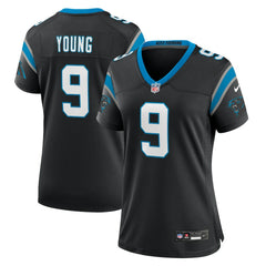 Bryce Young Carolina Panthers Women's Team Game Jersey - Black Jerseys