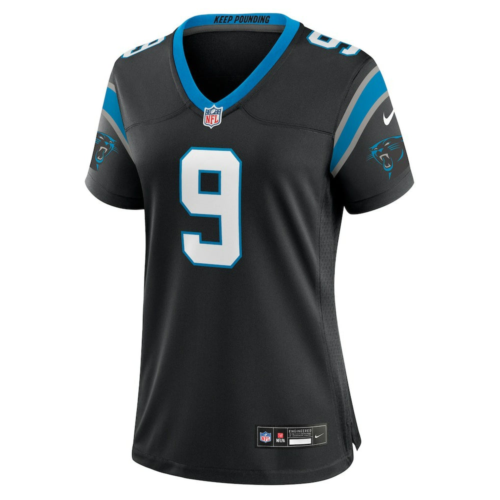Bryce Young Carolina Panthers Women's Team Game Jersey - Black Jerseys