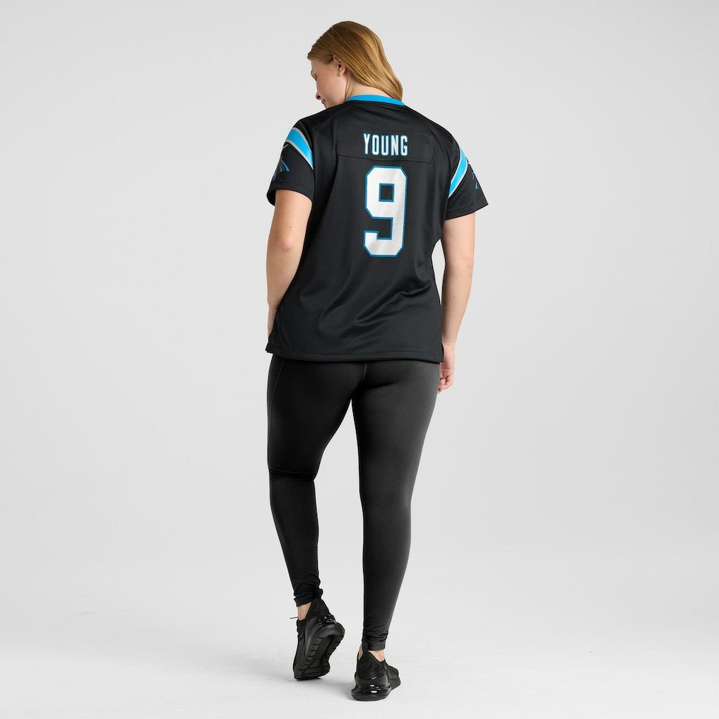 Bryce Young Carolina Panthers Women's Team Game Jersey - Black Jerseys