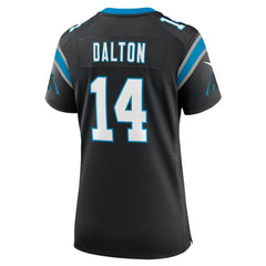Andy Dalton Carolina Panthers Women's Team Game Jersey - Black Jerseys
