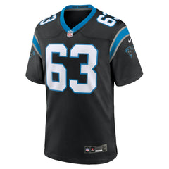 Austin Corbett Carolina Panthers Team Game Jersey - Black Jerseys