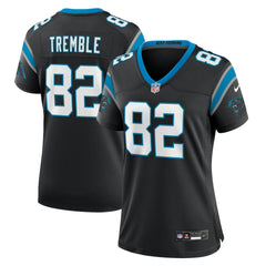 Tommy Tremble Carolina Panthers Women's Team Game Jersey - Black Jerseys