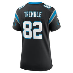 Tommy Tremble Carolina Panthers Women's Team Game Jersey - Black Jerseys