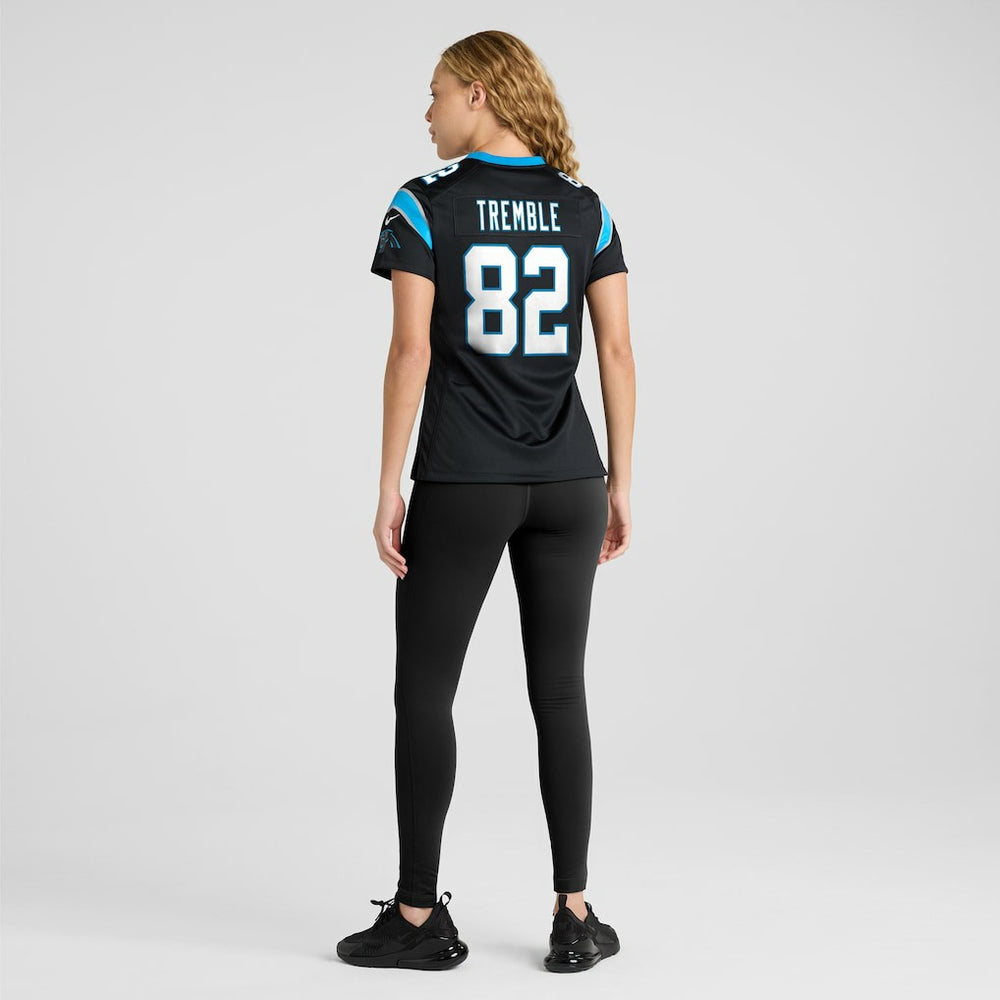 Tommy Tremble Carolina Panthers Women's Team Game Jersey - Black Jerseys