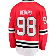 Connor Bedard Chicago Blackhawks Fanatics Home Breakaway Player Jersey - Red | US 200309859