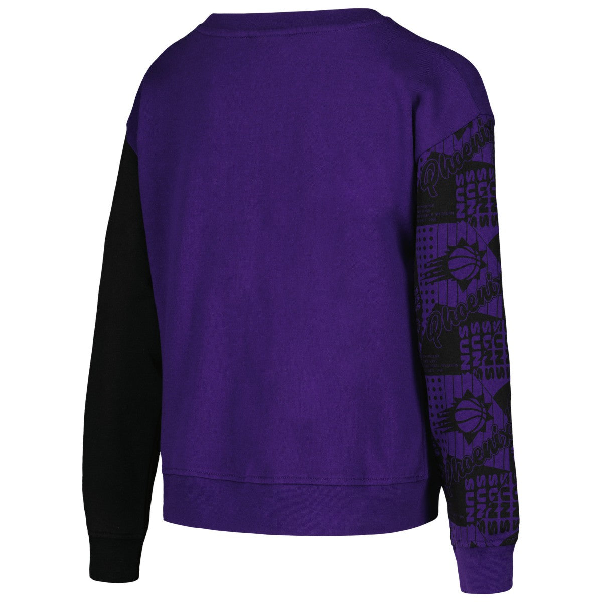Phoenix Suns Girls Youth Trifecta Pullover Sweatshirt Purple