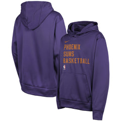 Phoenix Suns Youth Spotlight Performance Pullover Hoodie Purple - Nike