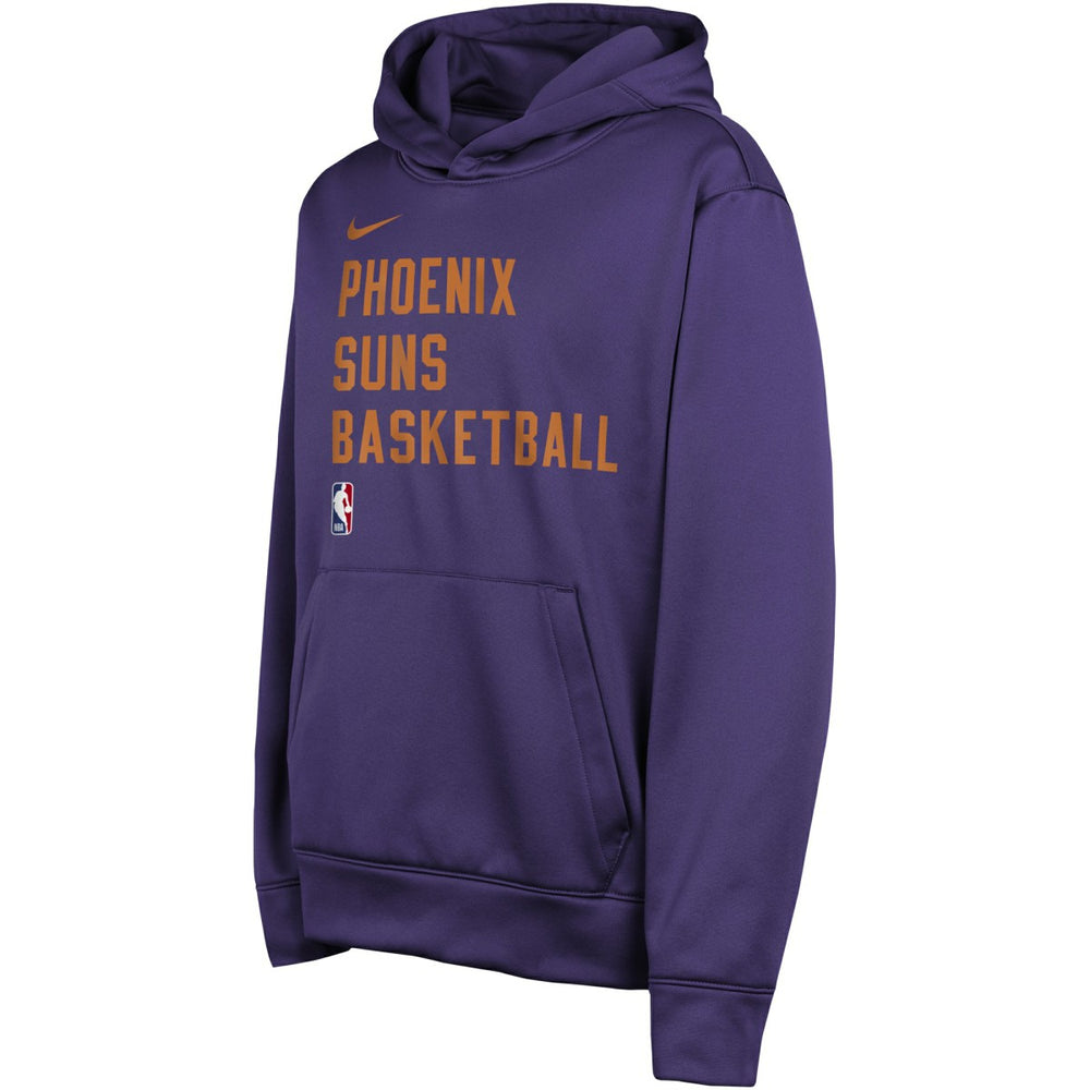 Phoenix Suns Youth Spotlight Performance Pullover Hoodie Purple - Nike
