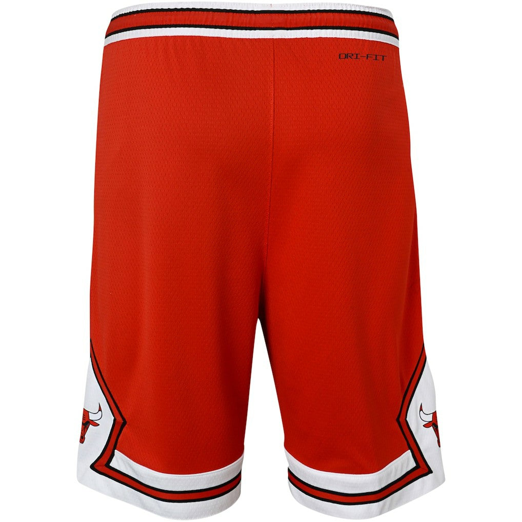 Chicago Bulls Youth Icon Edition Mesh Performance Swingman Shorts Red - Nike