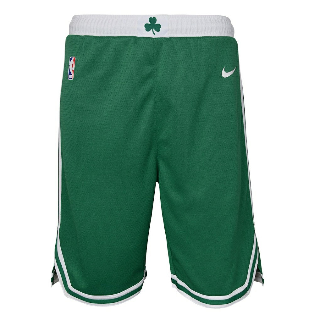 Boston Celtics Youth Icon Edition Mesh Performance Swingman Shorts Kelly Green - Nike outlet