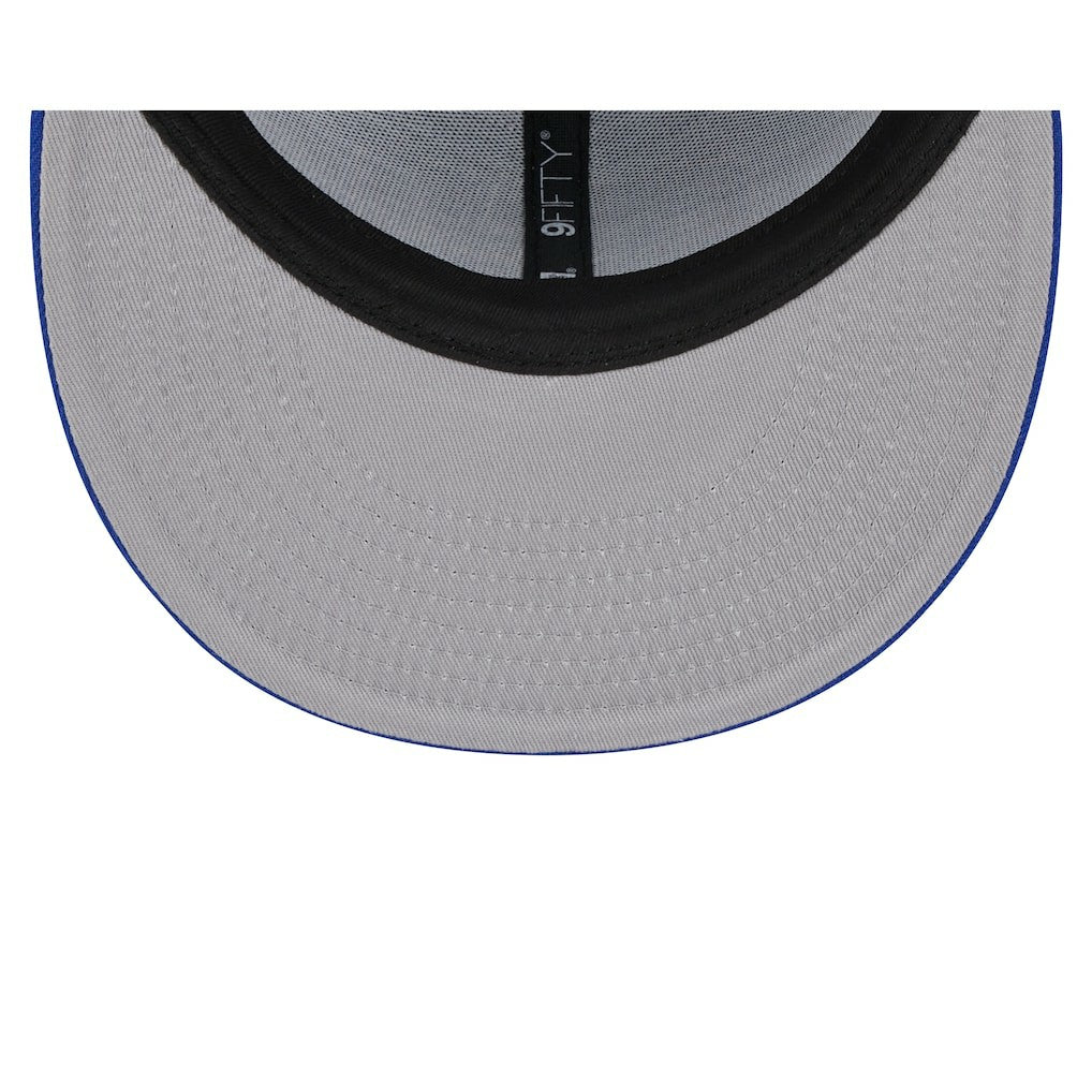 Golden State Warriors Rally Drive Finish Line Patch 9FIFTY Snapback Hat Royal - New Era