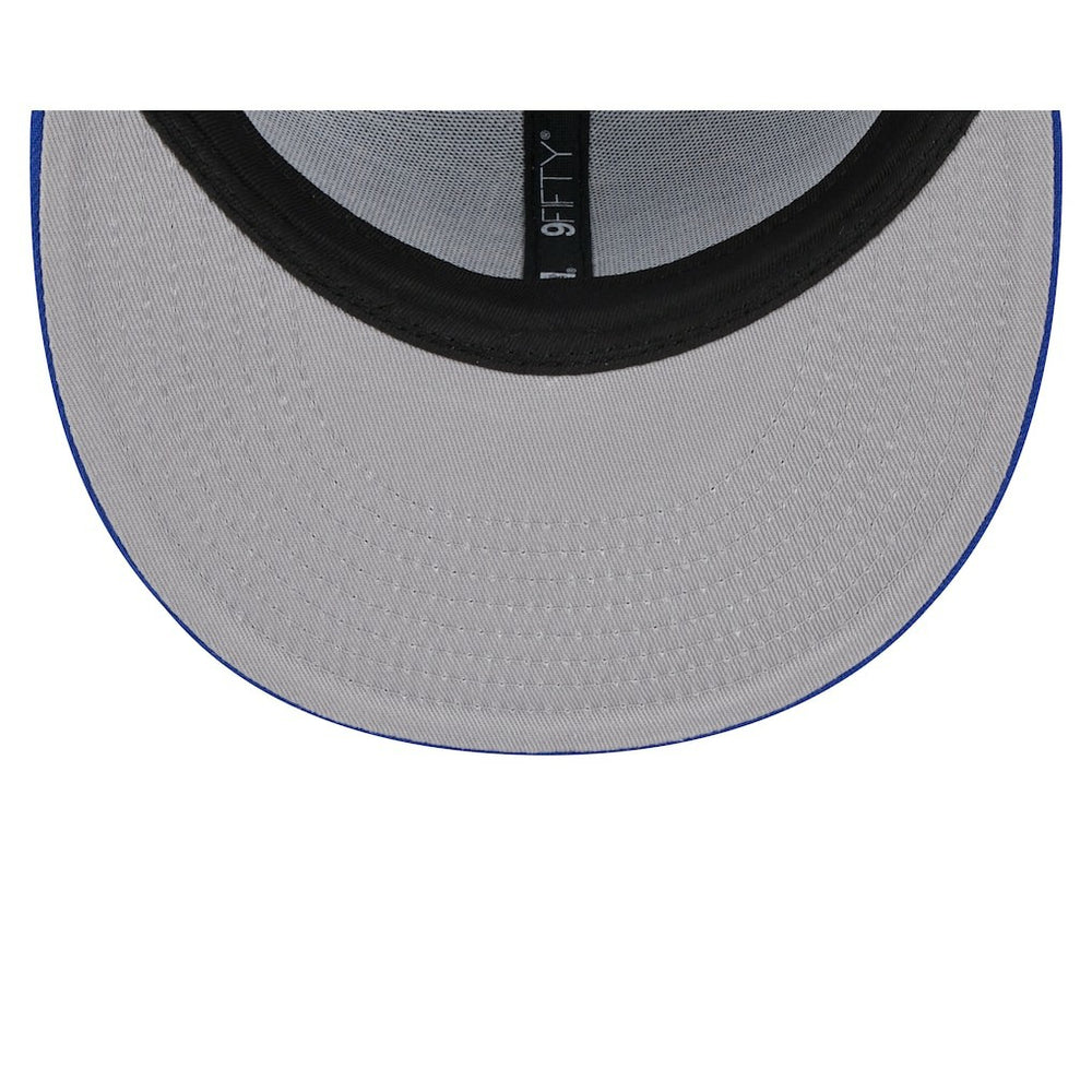 Golden State Warriors Rally Drive Finish Line Patch 9FIFTY Snapback Hat Royal - New Era