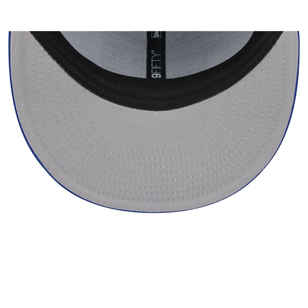 Philadelphia 76ers Rally Drive Finish Line Patch 9FIFTY Snapback Hat Royal - New Era